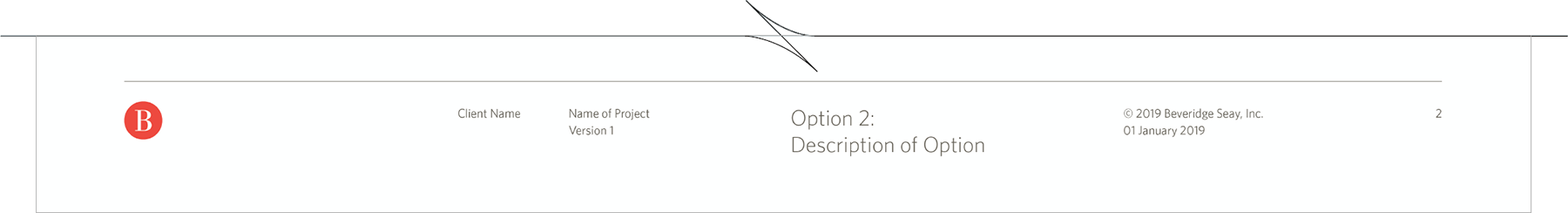 Sample presentation template: tabloid 3